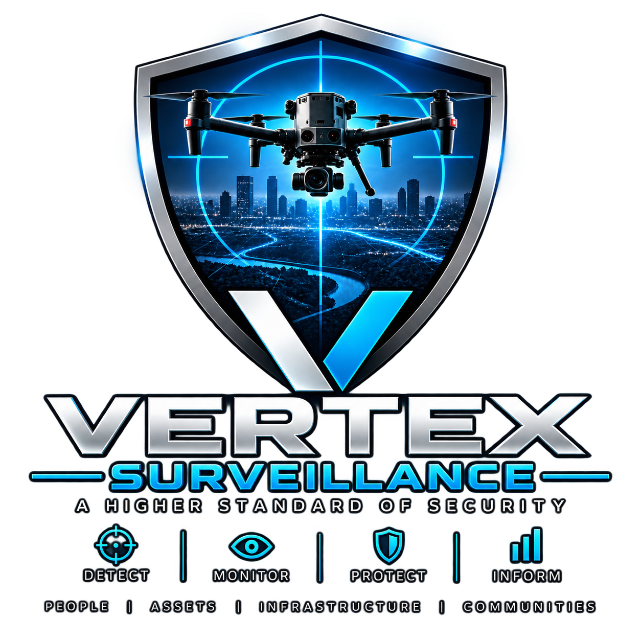 Vertex Surveillance — A higher standard of security. Detect, monitor, protect, inform.